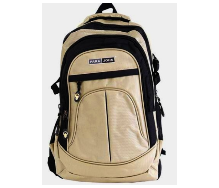 Para John PJSB6001A20 20-inch School Bag - Beige & Black - Zoom Image 1