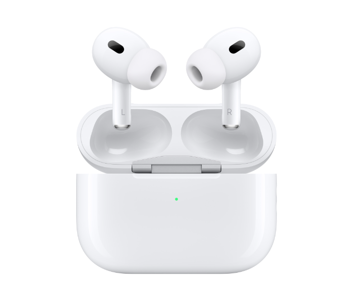 Apple Airpods Pro 2nd Generation With MagSafe Charging Case and USB-C MTJV3 - White - Zoom Image 1