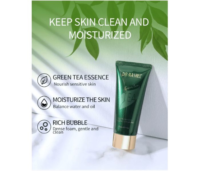 Dr. Rashel Green Tea Pore Cleansing Facial Cleanser 80ml - Zoom Image 6