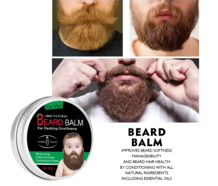 Aichun Beauty Mens 3 in 1 Beard Growth Kit With Shampoo,Growth Oil and Balm For Repair And Regeneration - Zoom Image 4