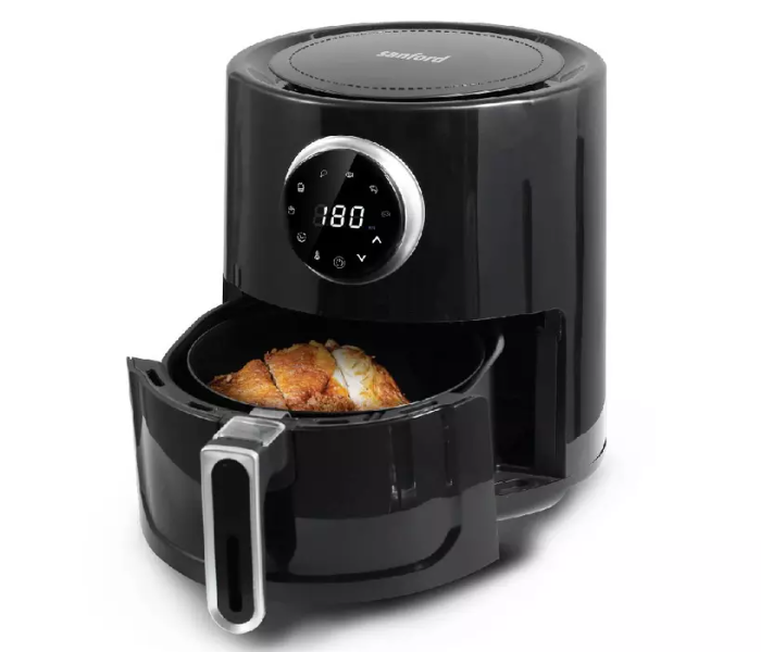 Sanford SF2453AF BS 3.5 Litre Digital Air Fryer With Double Pot - Black - Zoom Image 2