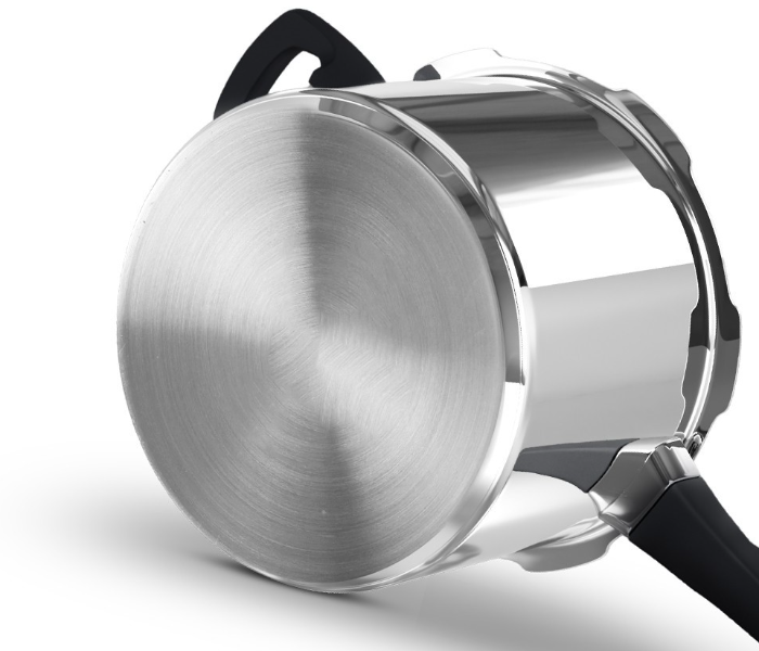 Delici ADPC7E 7Litre Dripless Aluminum Pressure Cooker - Silver - Zoom Image 2