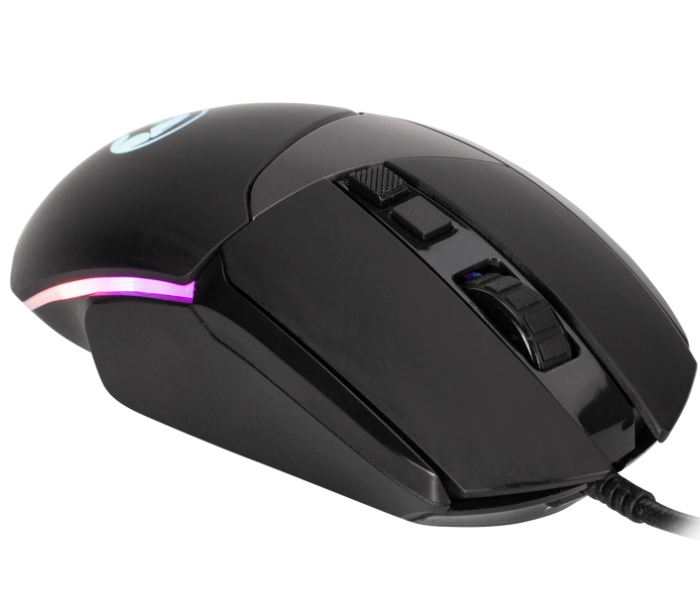 Marvo M411 Wired Gaming Mouse with RGB - Black - Zoom Image 3