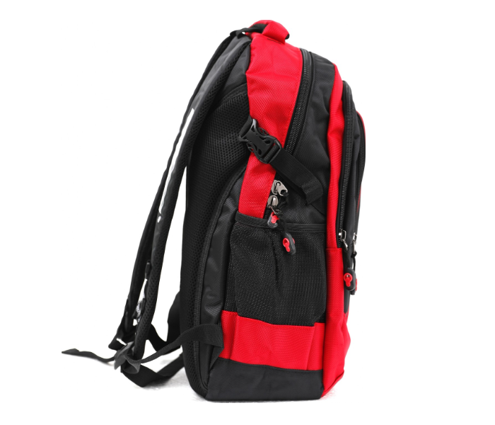 Para John PJSB6002A18 18 inch Unisex Casual Backpack - Red & Black - Zoom Image 4