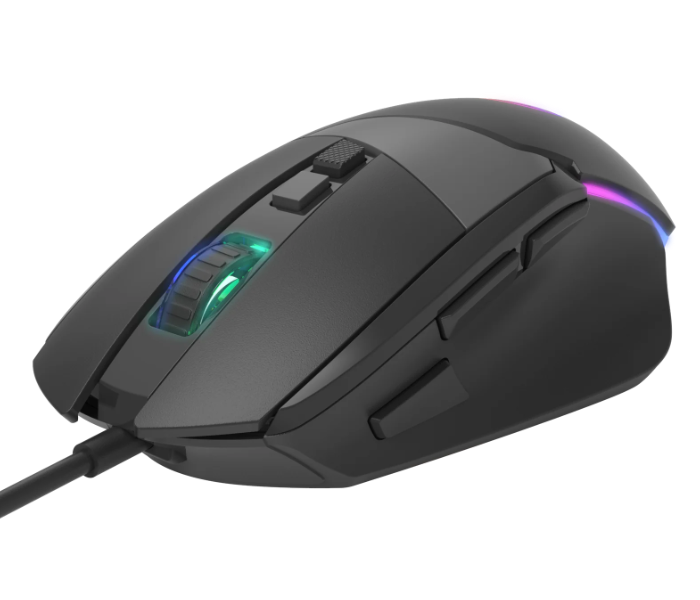 Marvo M411 Wired Gaming Mouse with RGB - Black - Zoom Image 5