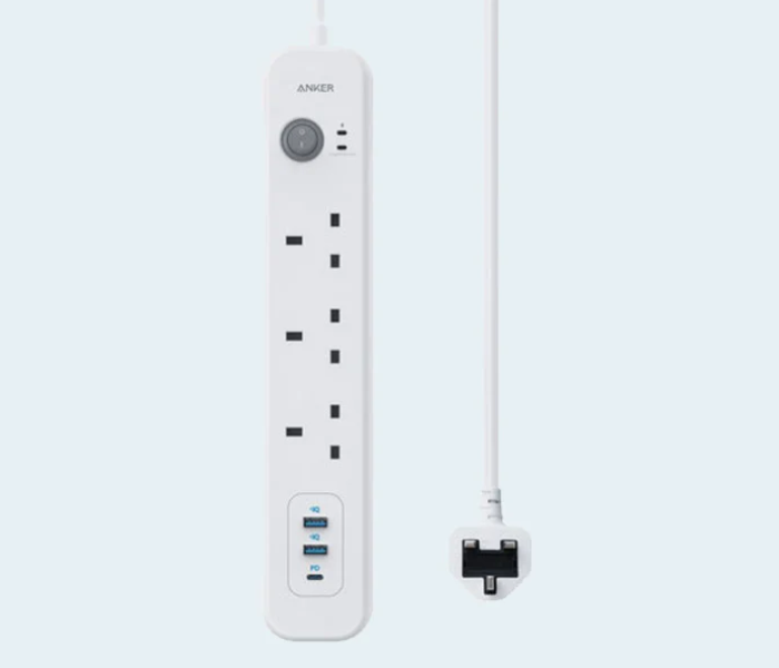 Anker A9136K21 PowerExtend 6-IN-1 USB-C PowerStrip – White - Zoom Image 5