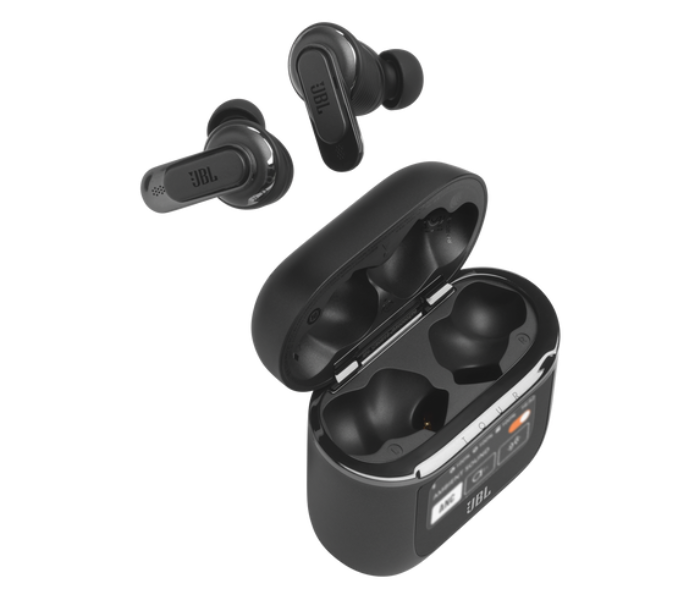 JBL Tour Pro 2 True Wireless Noise Cancelling Earbuds - Black - Zoom Image 3