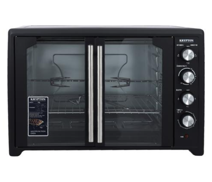 Krypton KNO6355 75Litre Electric Oven with Rotisserie and Convection - Black - Zoom Image 1