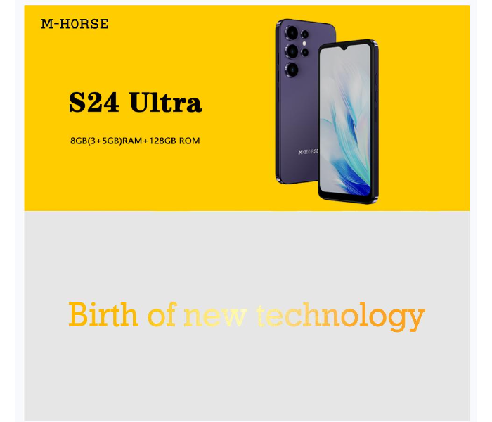  M-HORSE 4G High Configuration New Design Mobile Phone S24 Ultra Smartphone - Zoom Image 5