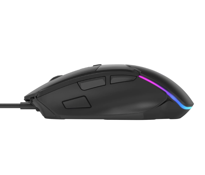 Marvo M411 Wired Gaming Mouse with RGB - Black - Zoom Image 4