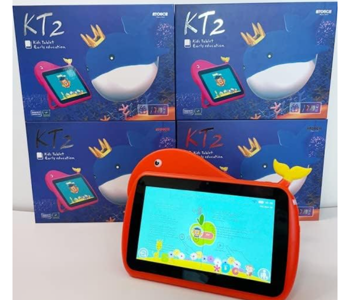 Atouch Kids Early Education Android Tablet KT2,7-Inch Smart Tablet with 16GB/2GB RAM,Bluetooth,Quad Core CPU,Wi-Fi Kids Tablet Pc Plus Standing Silicone Case and Many Gifts - Zoom Image 3