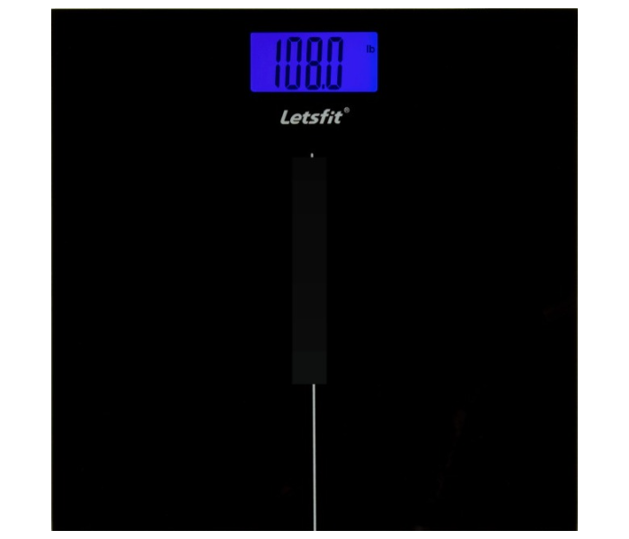 Letsfit Digital Body Weight Scale Bathroom Scale Large Backlit Display EB5636H in KSA