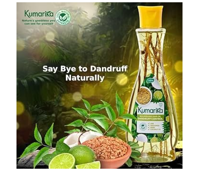 KUMARIKA HAIR OIL 200 ML - DANDRUFF CONTROL - Zoom Image 3