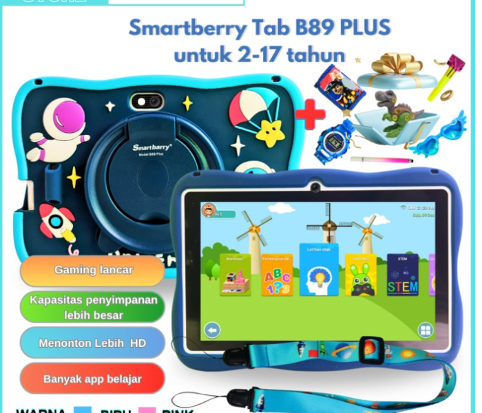 Smart Barry 7-inch Children s Learning Wifi HD Tablet, B89  - Zoom Image 1