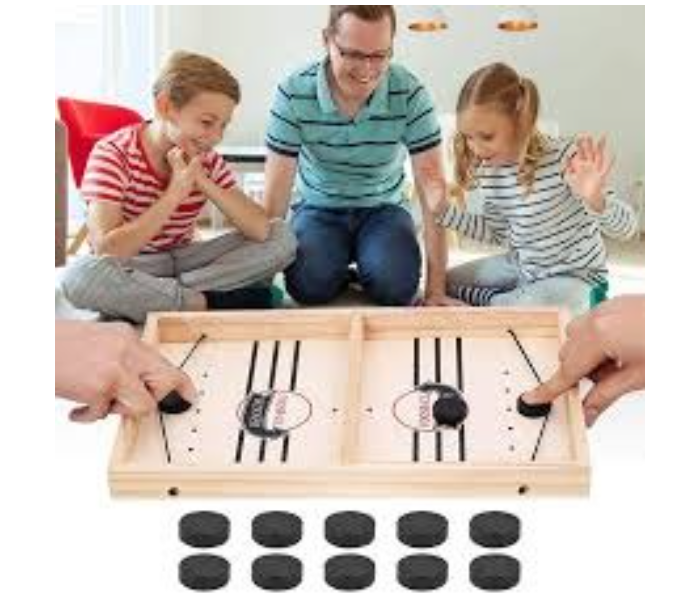  Pucket-Game for Two Players - Enhance Children's Hand-Eye Coordination with Exciting Battle - Perfect Family Interactive Table Game in UAE