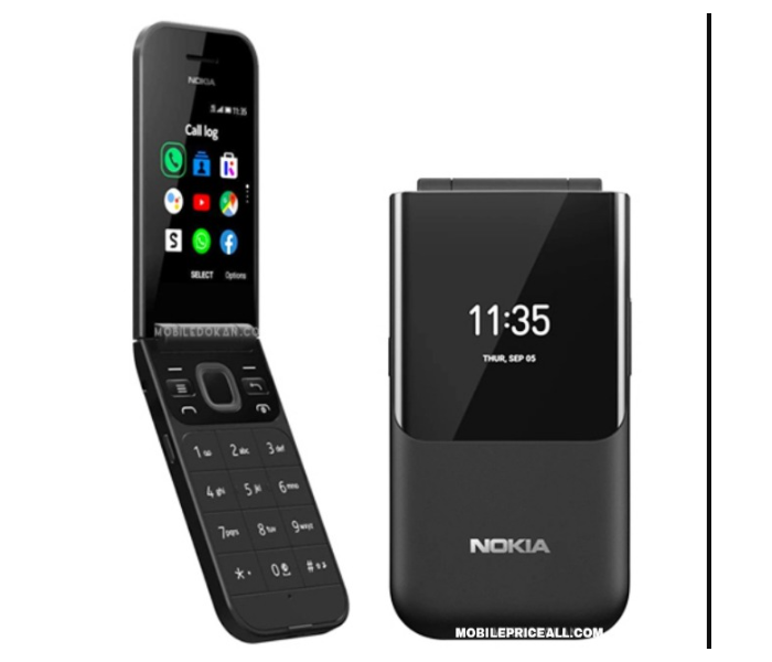 Nokia 2720 2.8 Inch 4G UK SIM-Free Feature Phone with Google Assistant (Single-SIM) - Black - Zoom Image 2