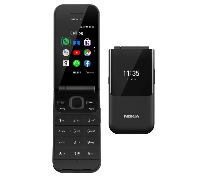 Nokia 2720 2.8 Inch 4G UK SIM-Free Feature Phone with Google Assistant (Single-SIM) - Black - Zoom Image 3