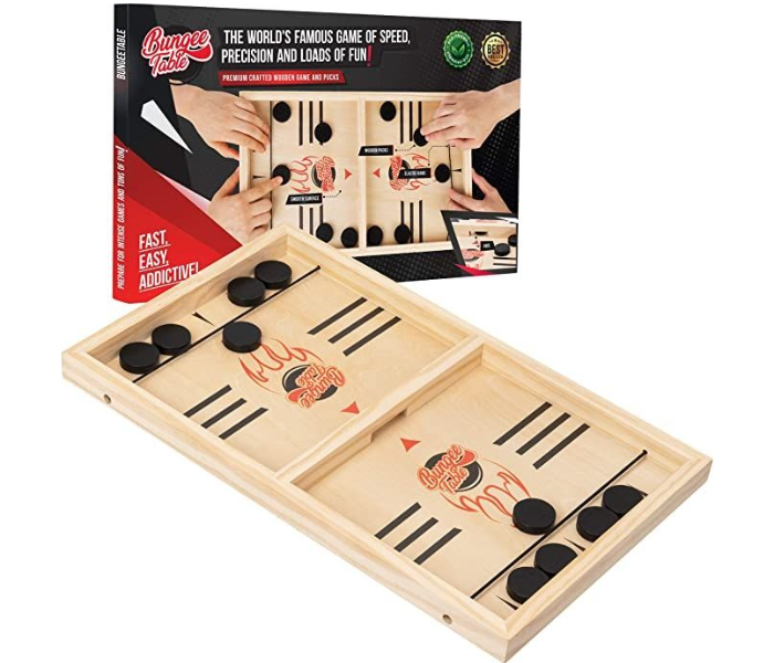  Pucket-Game for Two Players - Enhance Children's Hand-Eye Coordination with Exciting Battle - Perfect Family Interactive Table Game in UAE