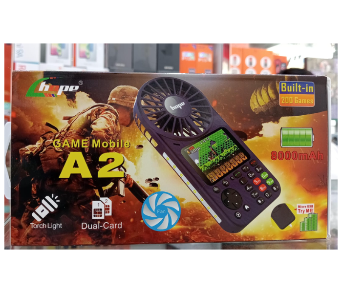 Hope Gaming Mobile Phone with Fan and Power Bank - Black in UAE