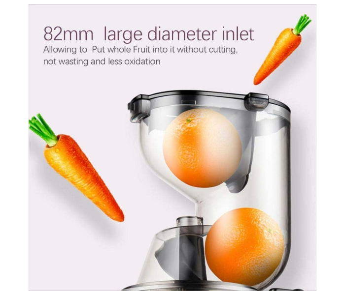 Juicer Low Speed Large Wide Mouth Feeding Chute Whole Furit Slow Juicer Fruit Vegetable Nutrition Juice Extractor Squeezer - Zoom Image 6