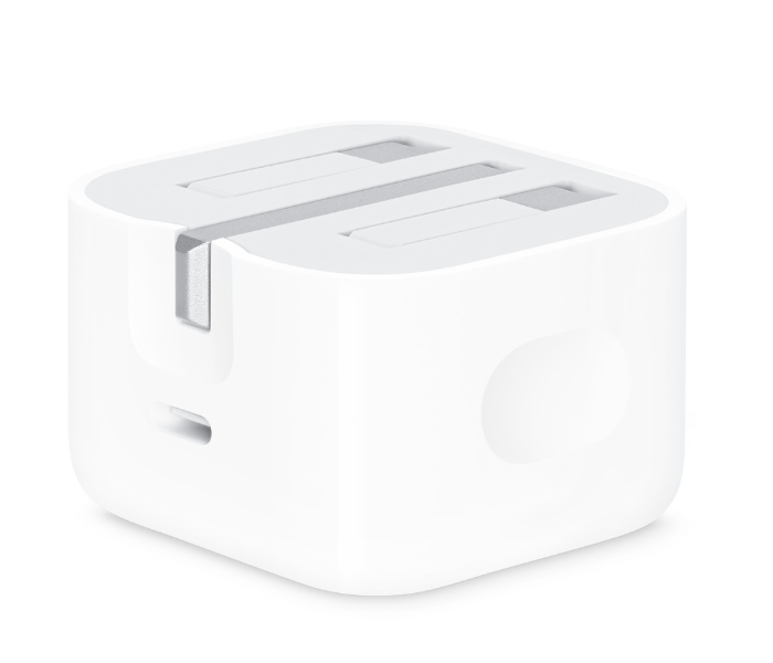 Apple MUVT3ZE/A 20W USB-C Power Adapter - White - Zoom Image 3