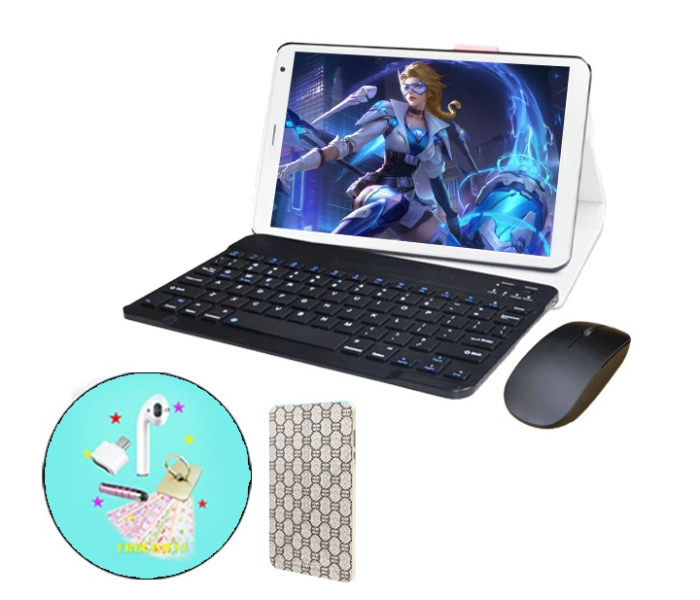 S Color S24 Ultra Smart Tablet 16gb+512gb Dual sim with Keyboard Mouse - Assorted - Zoom Image 3