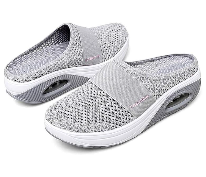 Fashion Breathable Mesh Slip-On Shoes Good-Looking Travel Essentials For Women EU 39 - Grey - Zoom Image 1