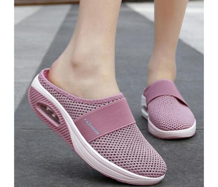 Fashion Breathable Mesh Slip-On Shoes Good-Looking Travel Essentials For Women EU 39 - Purple - Zoom Image 2