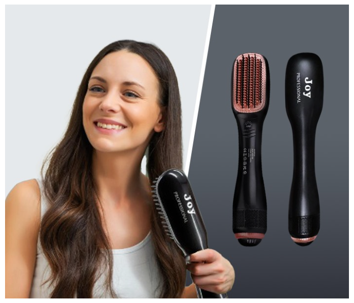 Joy Professional Styling Brush, 2 In 1 Professional Hair Dryer Brush Negative Ion Blow Dryer Straightening Brush Hot Air Styling Comb Electric Hair Straightener Styler - Zoom Image 4