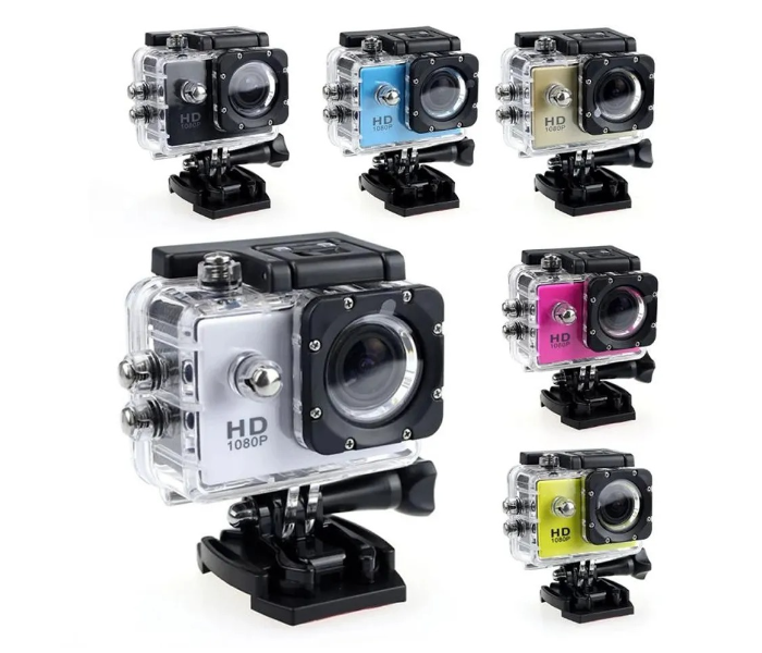 1080p Waterproof Sports Action Camera - Zoom Image 1