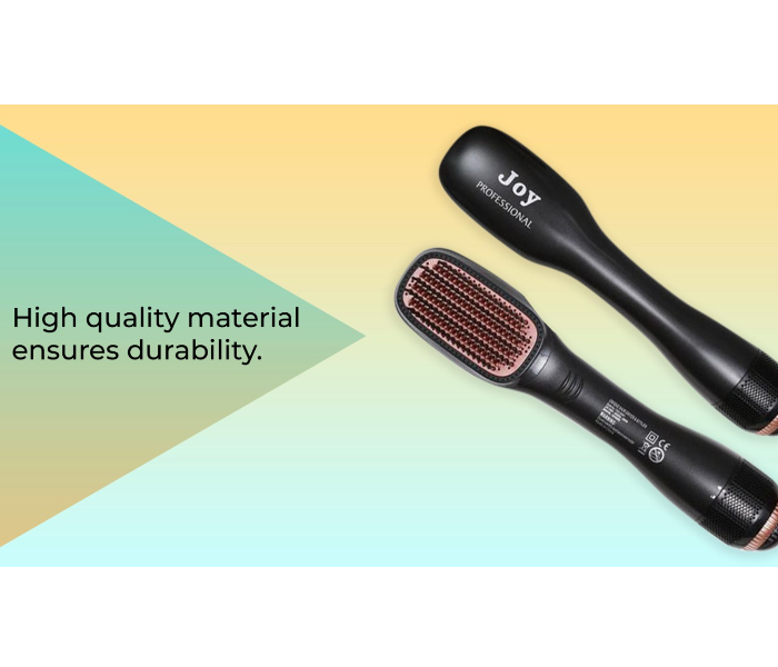 Joy Professional Styling Brush, 2 In 1 Professional Hair Dryer Brush Negative Ion Blow Dryer Straightening Brush Hot Air Styling Comb Electric Hair Straightener Styler - Zoom Image 2