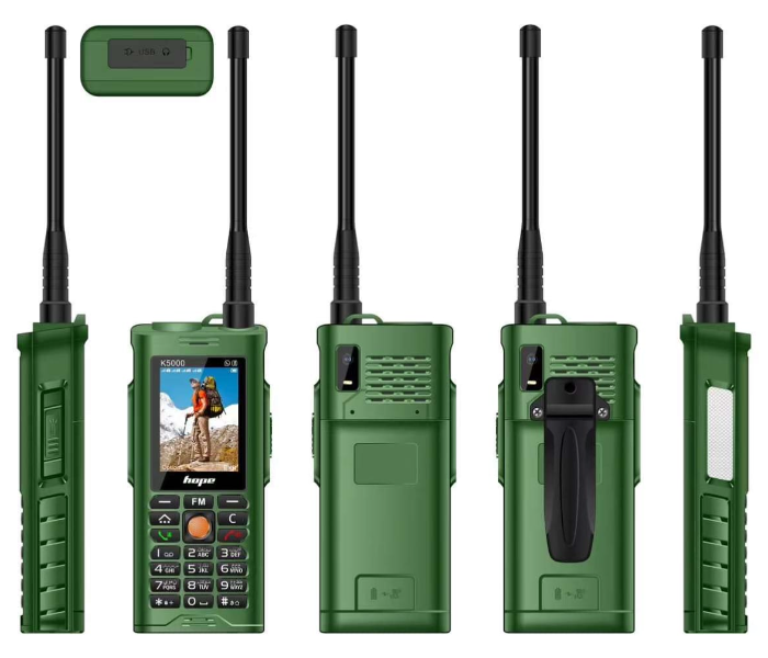 Hope Mobile Four Sim Four Standby 15000 mAh Black K 5000 in KSA
