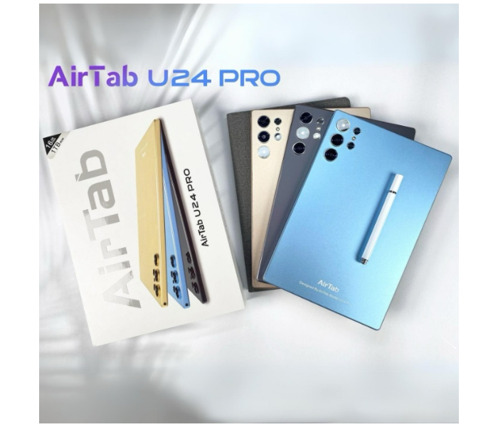  AirTab U24 PRO 10 Inch 4K RESOLUTION IMMERSIVE Screen 16GB RAM 1TB ROM 5g Tablet - Zoom Image 2