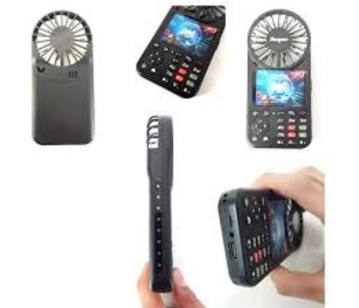 Hope Gaming Mobile Phone with Fan and Power Bank - Black in UAE