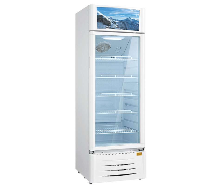 Midea HS-281 Single Door 281L Showcase Refrigerator - White - Zoom Image