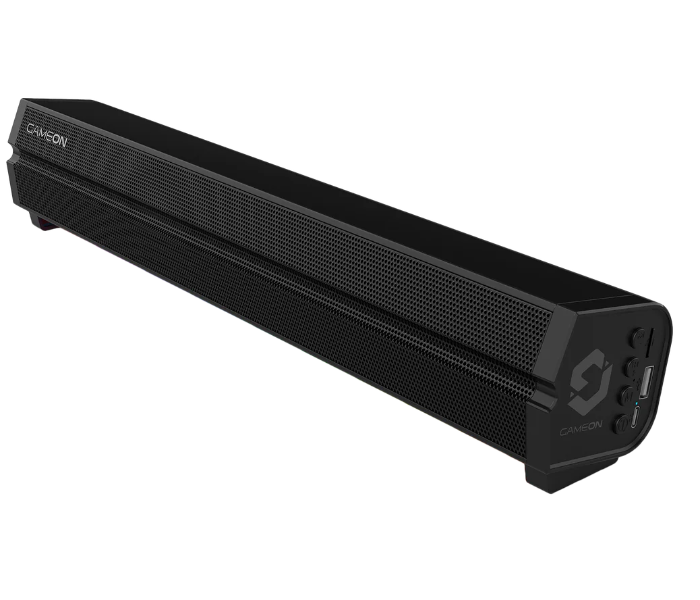 GAMEON Sonicstorm X Wireless RGB Gaming Soundbar - Black - Zoom Image 2