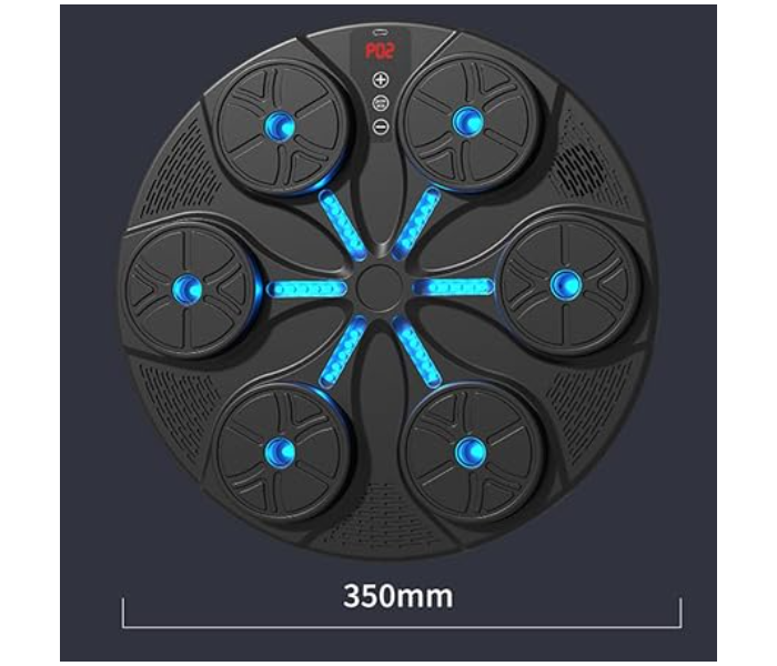 Music Boxing Machine, Boxing Machine Wall Mounted Musical, Electronic Smart Focus Agility Training Digital Boxing Wall Target Punching Equipment Pad Bag for Home Workout Gym in UAE