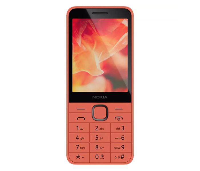 Nokia 215 4G Feature Phone 2024 - Peach in UAE