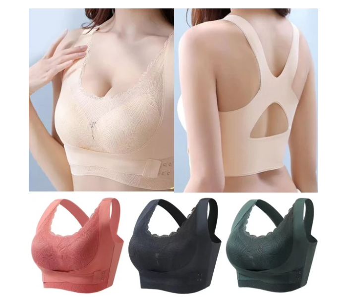 Bundle 3 PCs Set Adjustable Bra Soft and Image