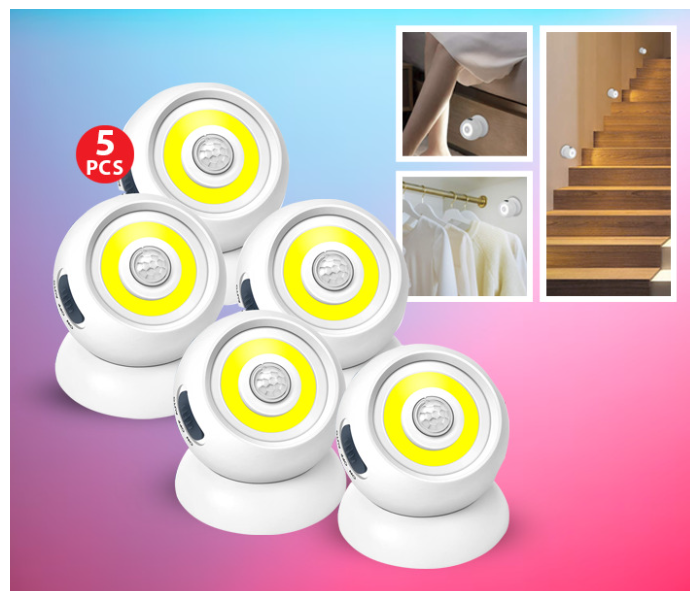 Bundle 5 PCs Set 2 in1 Motion Sensor Image
