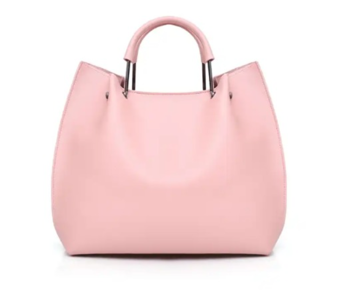 PU Leather Ladies Wallet Ladies Pars Hand Set Bag With Rivet - Rose & Qibest 4 Shades Make Up Non Stick Cup Lip Gloss Mini Size Tubes Set A Lipstick in KSA