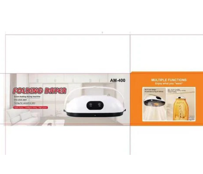 OIDIRE Fully Automatic Hanging Portable cloth dryer,Dual mode gentle drying of various clothes materials,Easy storage ,Travel friendly ,Clothes wrinkle removal in UAE