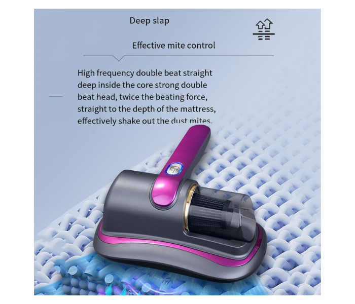 Mite And Dust bugs Vacuum Cleaner Remover Bed Sofa Vacuum Cleaner Cordless Sofa Cleaner Handheld Powerfull Upgraded Cordless Acarid Remover in KSA