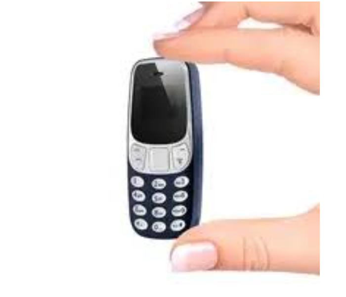 Mini Small Compact Mobile Phone Keypad Dual Sim, Small and Easy to Carry in KSA