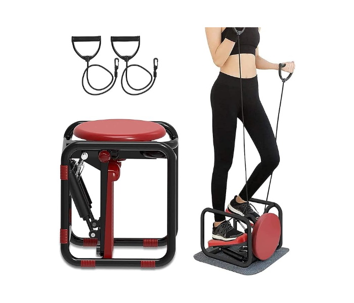 Mini Fitness Trainer Climbing Machine Foot Machine for Weight Loss and Indoor Sports Full-Body Workout in UAE