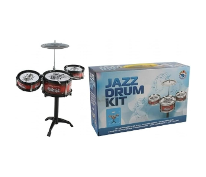 Musical Percussion Instrument Jazz Drum With Drum Stick And Chair For Kids in UAE
