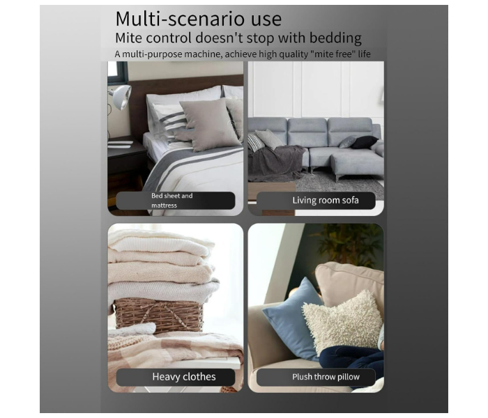 Mite And Dust bugs Vacuum Cleaner Remover Bed Sofa Vacuum Cleaner Cordless Sofa Cleaner Handheld Powerfull Upgraded Cordless Acarid Remover in KSA