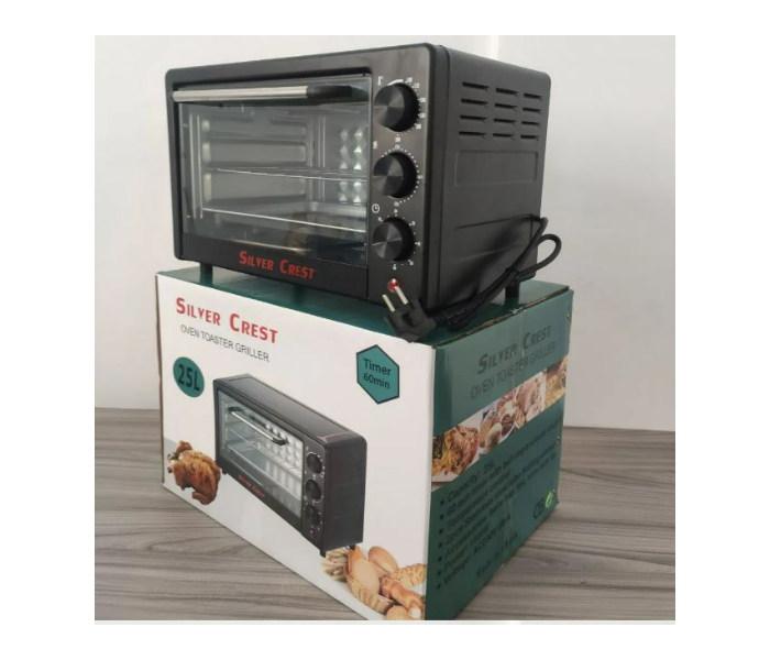 Silver Crest 25 Liters Oven for Toaster Cooking Warming and Grilling in UAE