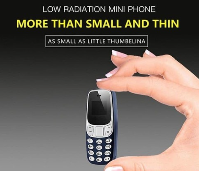 Mini Small Compact Mobile Phone Keypad Dual Sim, Small and Easy to Carry in KSA