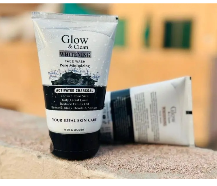 Glow Clean Whitening Activated Charcoal Face Wash Image
